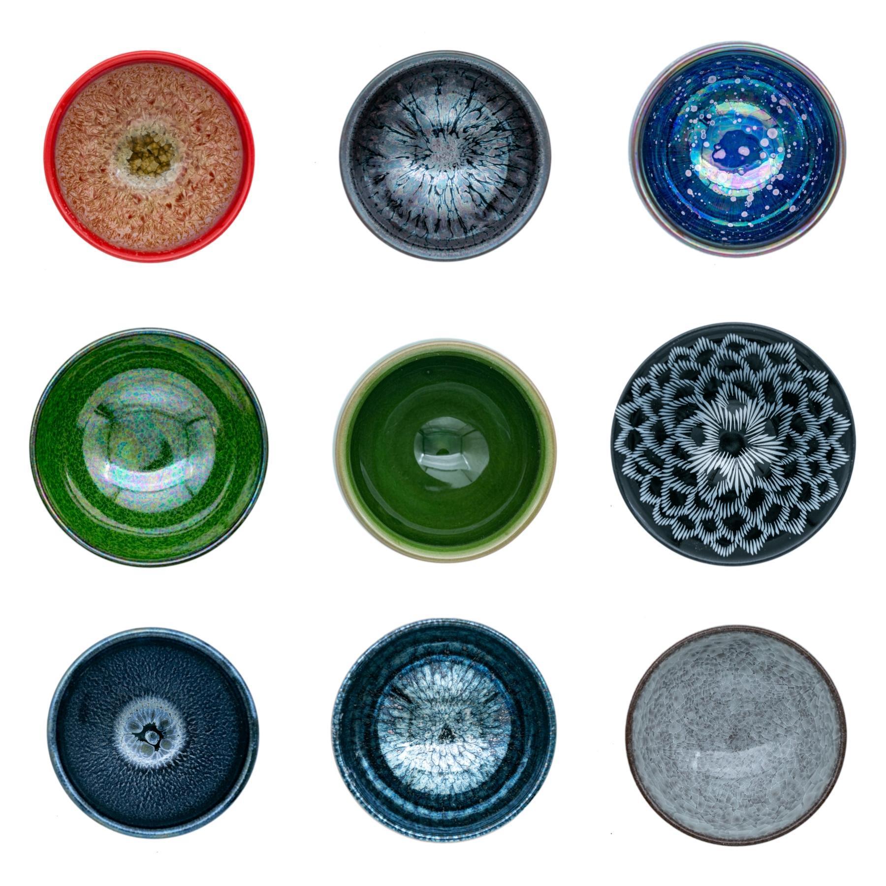 Handmade micro flawed tea cups are subject to live streaming display No2