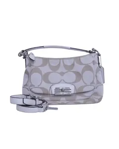 Pre-owned coach Canvas Crossbody Bags KRISTEN EAST WEST SIGNATURE SHOULDER/CROSSBODY BAG – 6C45C812642