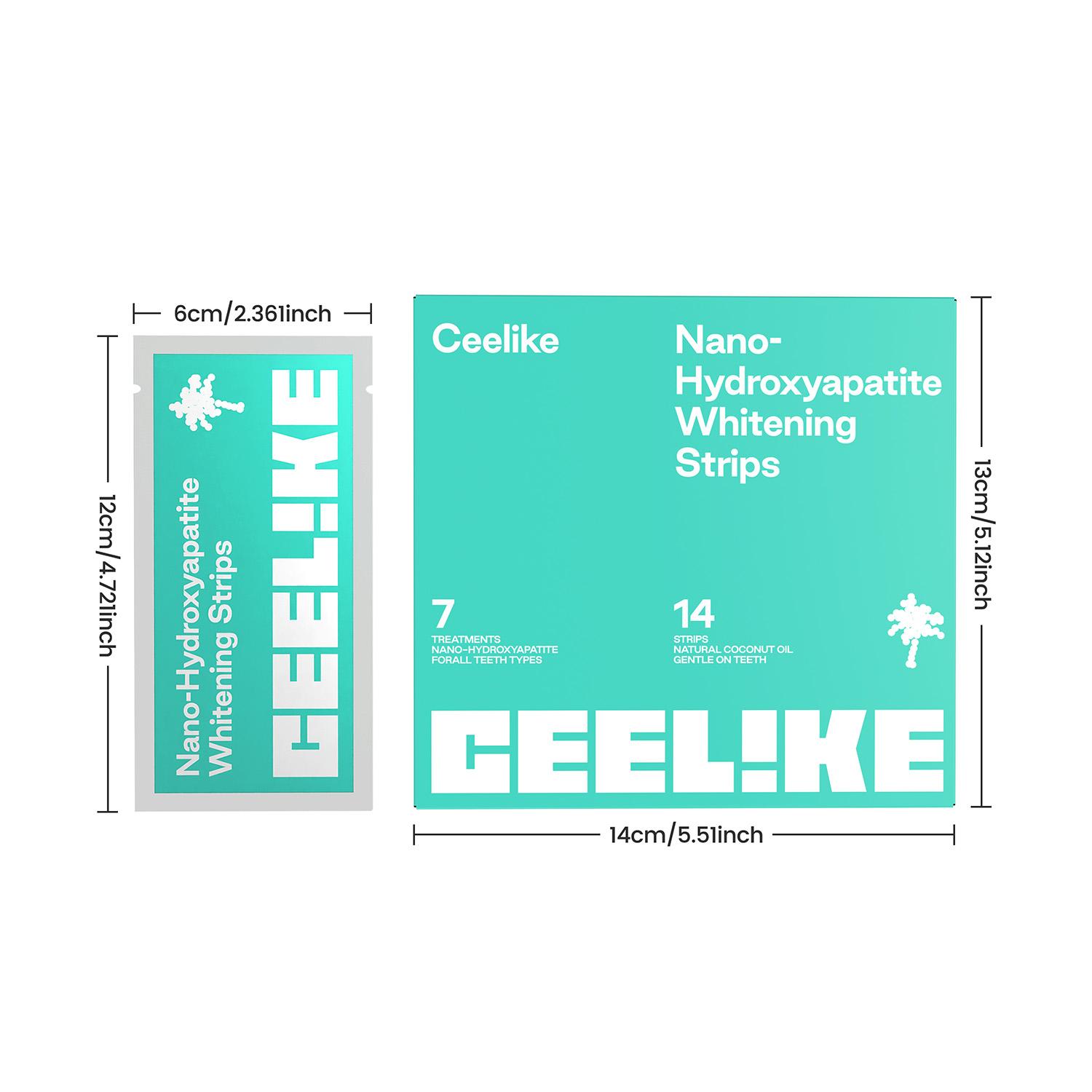 Ceelike 7-Day Teeth Strips | Enamel-Safe Formula for a Healthier & Refreshed Smile