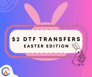 Easter DTF Transfer Sheets – $2 DTFs for Tees, Hoodies & Spring Gifts – Heat-Press Ready