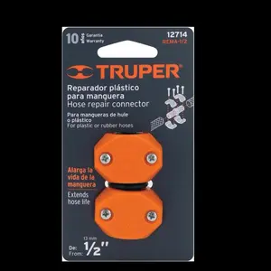 Hose Repair Kit “Plastic or Rubber Hoses” 1/2 inch Hoses  “Extends Hose Life”