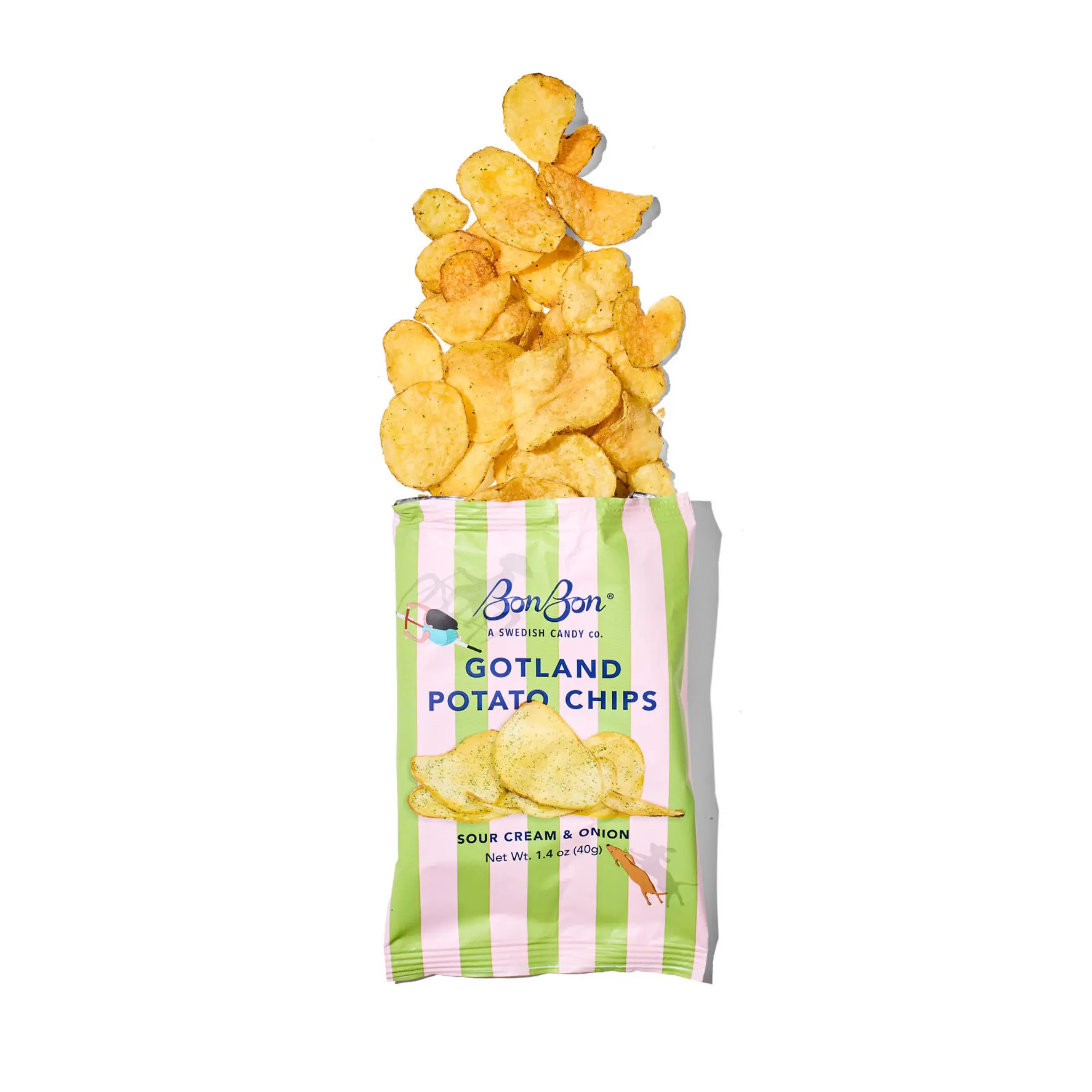 BonBon's Potato Chips - 4-Pack Sour Cream & Onion