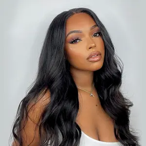 Frodio Veralux™ Blend Human Hair Middle Part Loose Wave Wig | Glueless, Ready to Wear, Blend Hair Wig for Black Women