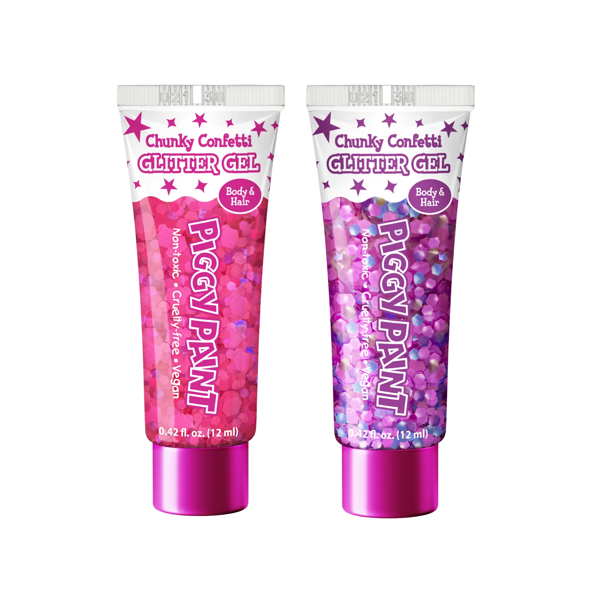 Piggy Paint Double the Dazzle Glitter Gel Set