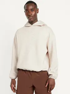 Old Navy Men's Bounce Fleece Oversized Pullover Hoodie