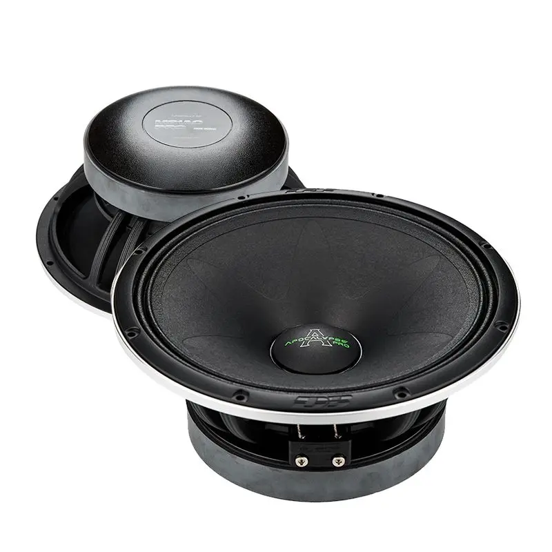 Deaf Bonce Apocalypse AP-M81AC PRO 8" 4-Ohm Mid-Range Car Speakers Pair - 300W RMS, 600W Max Power, Car Stereo Upgrade, Midrange Audio System Components, Midrange Car Audio