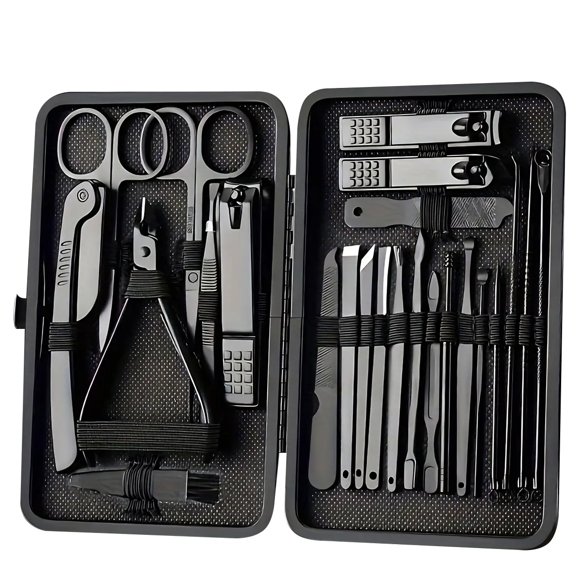 2026 Most Popular 8/15/24Piece Green Eagle Beak Nail Clipper Set – Thick Nail Clipper, Ingrown Toenail Lifter & Nail File | Heavy-Duty Pedicure Kit for Thick & Ingrown Nails, Stainless Steel Grooming Tools for Home or Travel