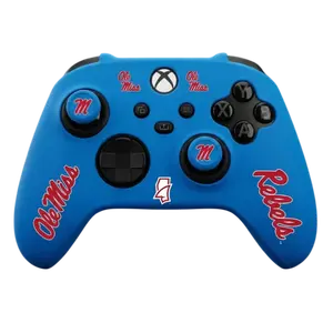 Ole Miss Xbox Starter Kit - Official Ole Miss Rebels Controller Cover for Secure Non-Slip Control - Game-Ready Grip for Rebels Gamers