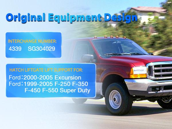 Nilight Hood Gas Struts Lift Supports 4339 for 2000-2005 Ford Excursion 1999-2005 Ford F-250 F-350 F-450 F-550 Super Duty Spring Shocks 18 Inch, 2PCS Set Rod Nilight Hood Gas Struts Lift Supports 4339 for 2000-2005 Ford Excursion 1999-2005 Ford F-250 F-350 F-450 F-550 Super Duty Spring Shocks 18 Inch, 2PCS Set Rod