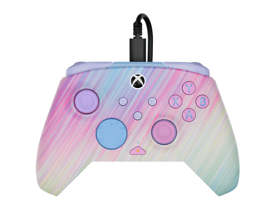 Turtle Beach Rematch™ Advanced Wired Controller for Xbox & PC – Powered Glow, Remappable Buttons, Hall-Effect Hair Triggers, 8ft Cable, Officially Licensed by Xbox