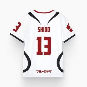 Blue lock Shido JP U20 Soccer jersey, blue lock cosplay shirt