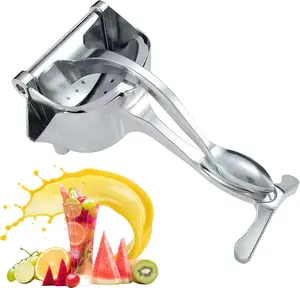 Premium Heavy Duty Hand Juicer Press - Manual Citrus & Fruit Juice Squeezer for Oranges, Lemons, Pomegranates - Dishwasher Safe, Easy Clean Extractor