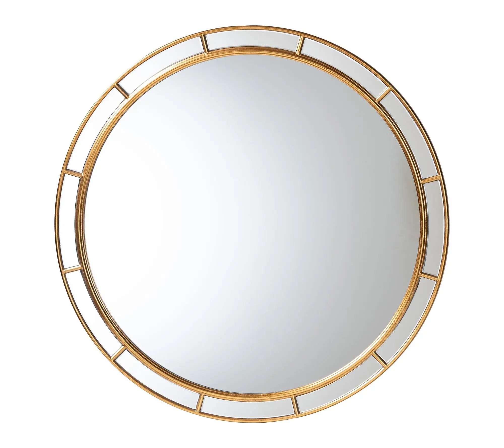 Baxton Studio Ulvi Antique Goldleaf Accent Mirror Baxton Studio Ulvi Antique Goldleaf Accent Mirror