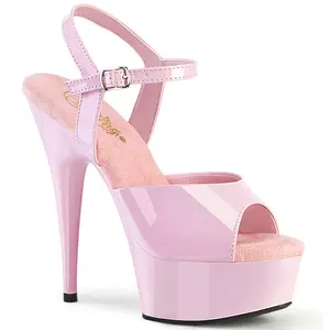 Pleaser Delight-609 Women's Sandals, Platform Height Design