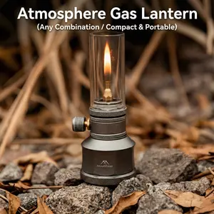 Vintage Outdoor Camping Ambient Light Set, Creative Modular Gas Lantern for Desktop and Bedside Decoration Vintage Outdoor Camping Ambient Light Set, Creative Modular Gas Lantern for Desktop and Bedside Decoration