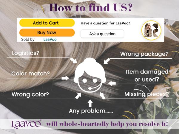 LaaVoo Clip in Hair Extensions Real Human Hair Silky Straight Clip in Extensions real human hair TikTokShopBacktoSchool Hairpiece SpringStatements