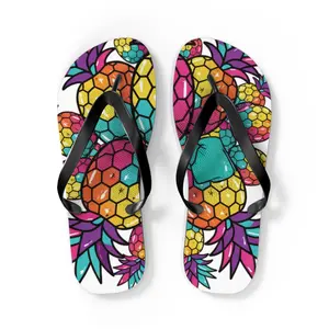 Pineapple Flip Flops