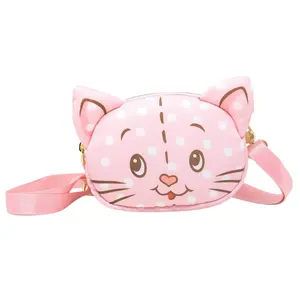 Whatever Makes You Happy Strawberry Shortcake Custard Plush Coin Bag with Strap