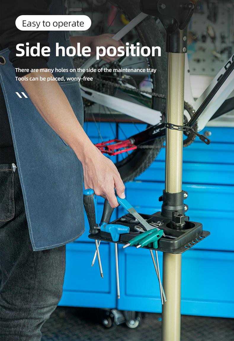 ROCKBROS Bike Repair Stand Max 65 lbs Home Bike Bicycle Stand for Mechanic Maintenance Rack Road Mountain Bikes Repair Stand