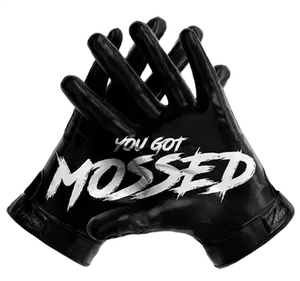G.O.A.T. - "You Got Mossed"; Silhouette/ Ultra Grip Football Premium Gloves