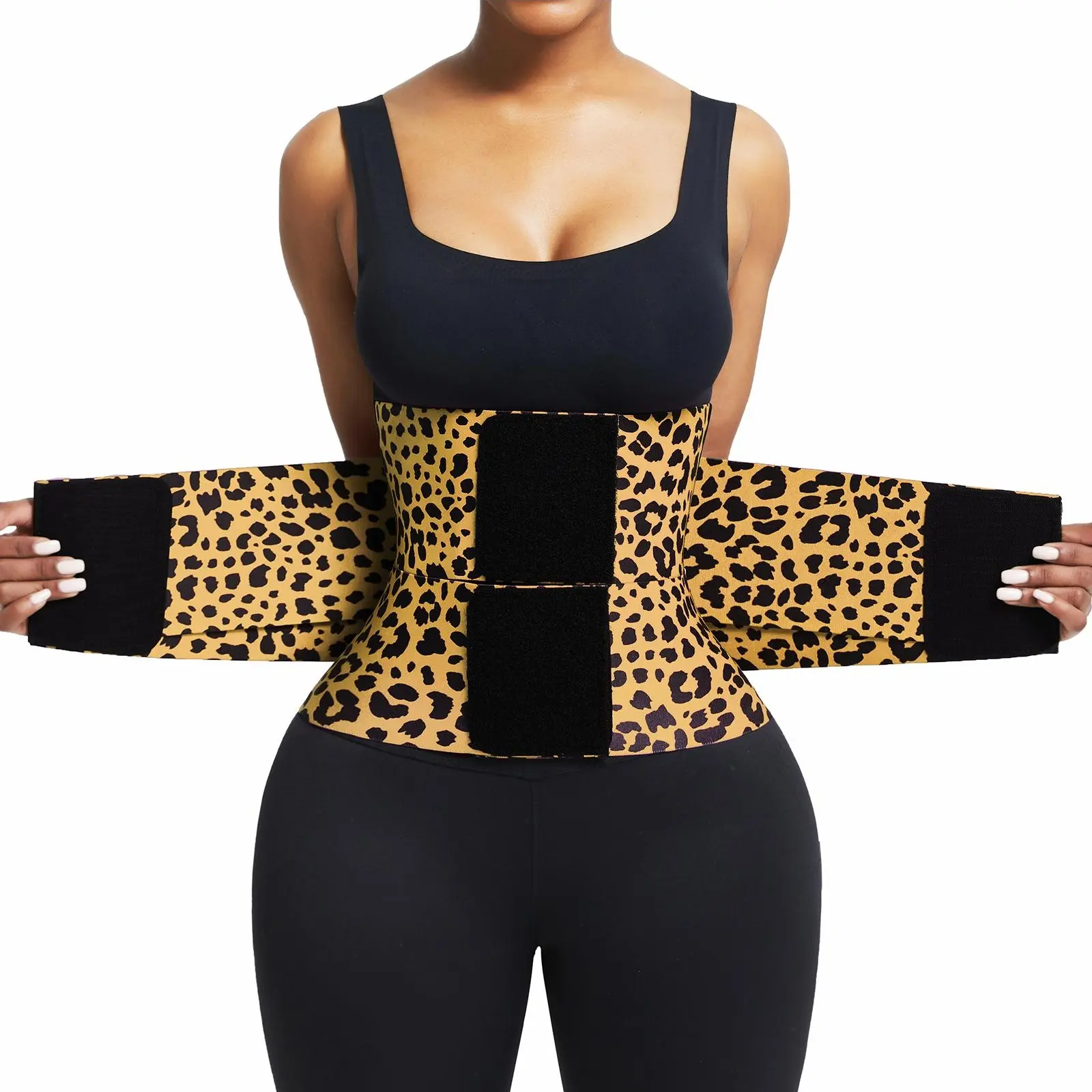 FeelinGirl Belt Waist Cincher Ab Belt with Triple Wrap WomenB Comfortable Fabrics Nylon Adjustable Multicolor Lady Festival Womenswear Lady  Comfort Fabrics Womenswear Fits Sexy Waist Trainer #Summervibes