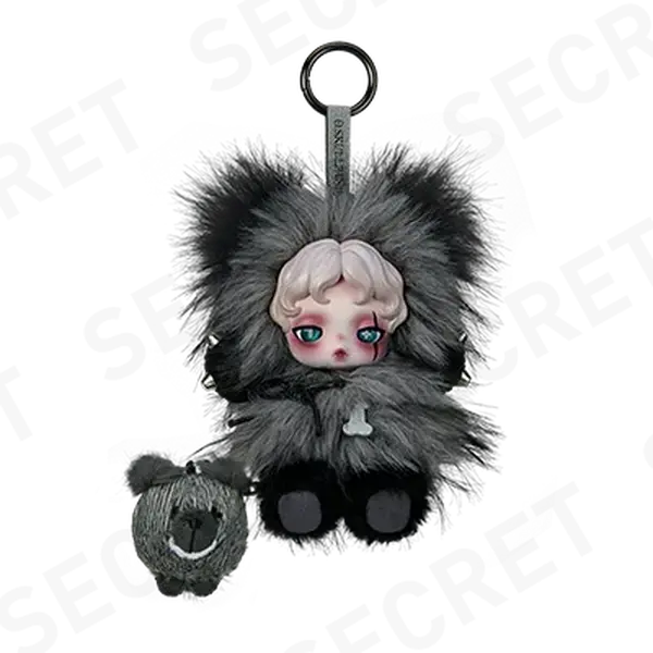 (Iris0121)SKULLPANDA You Found Me Series Plush Doll Pendant