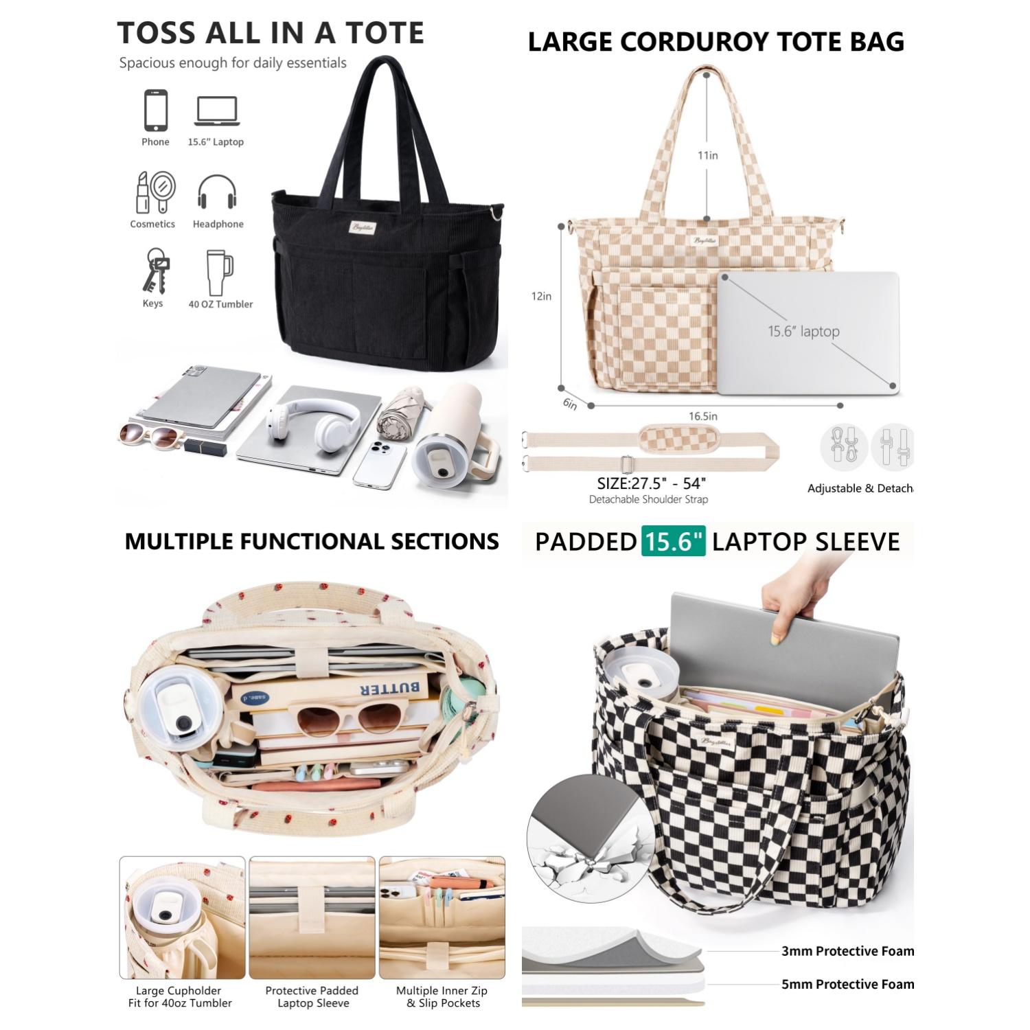 Bagstellar large capacity and organized compartments