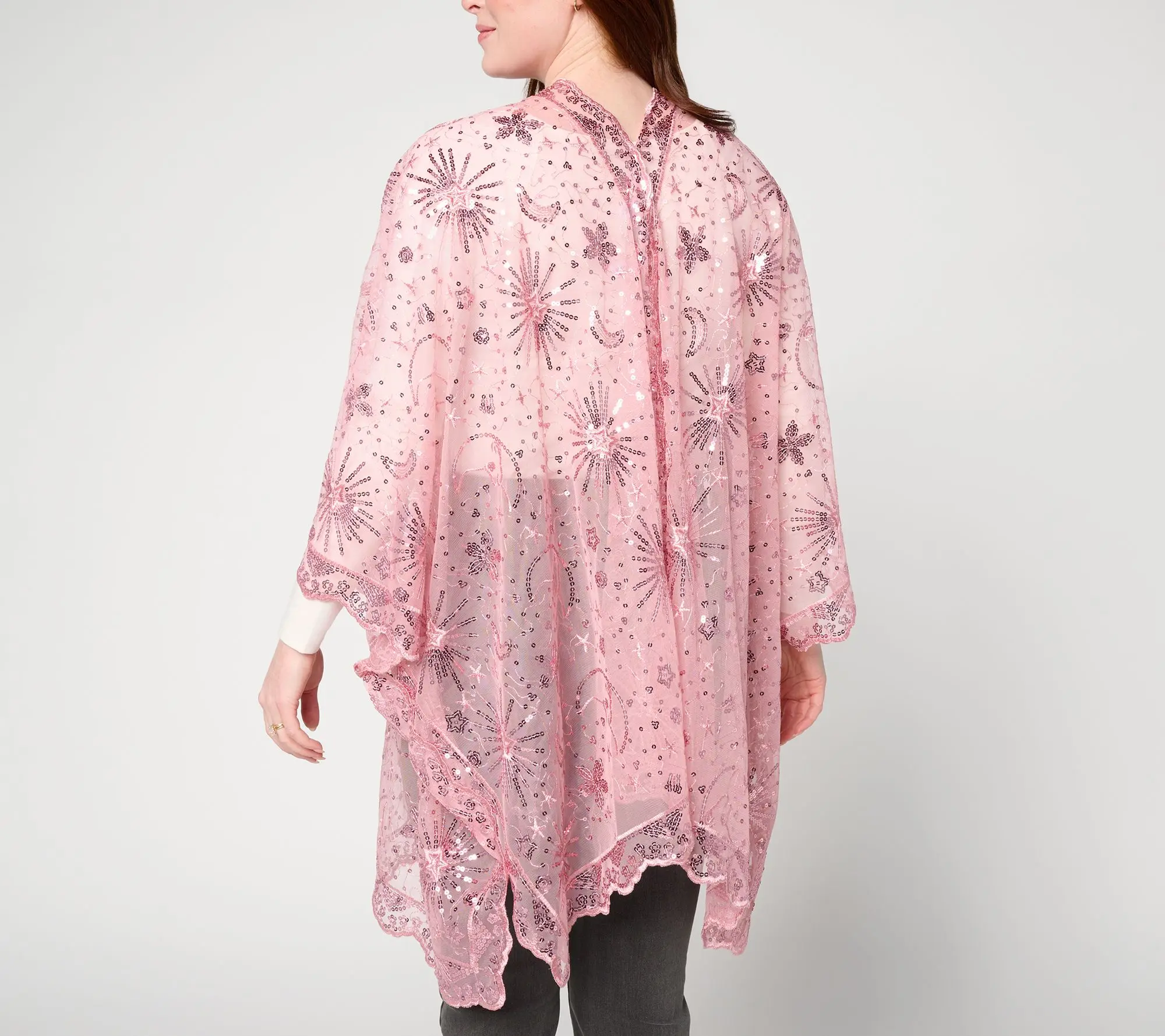 Kirks Folly Dreamkeeper Celestial Cropped Swing Kimono