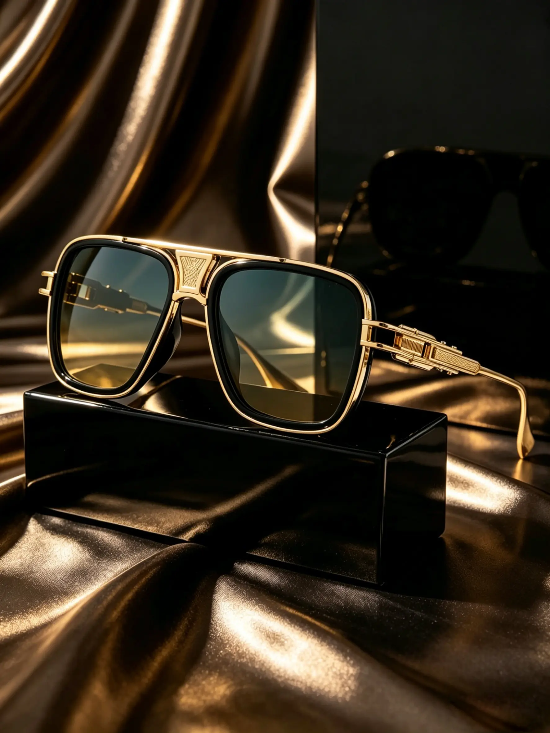 Unisex Classic Square Sunglasses, Retro Metal Frame, UV Protection Lightweight Aviator Glasses, 2026 New Euro-American Style, for Daily & Outdoor Wear, Casual Outdoor Sunglasses, Street Style Shades, Stylish Sunglasses, Styling Sunglasses