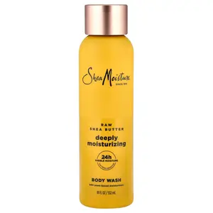 SheaMoisture Deeply Moisturizing Body Wash, Raw Shea Butter, 18 fl oz (532 ml)