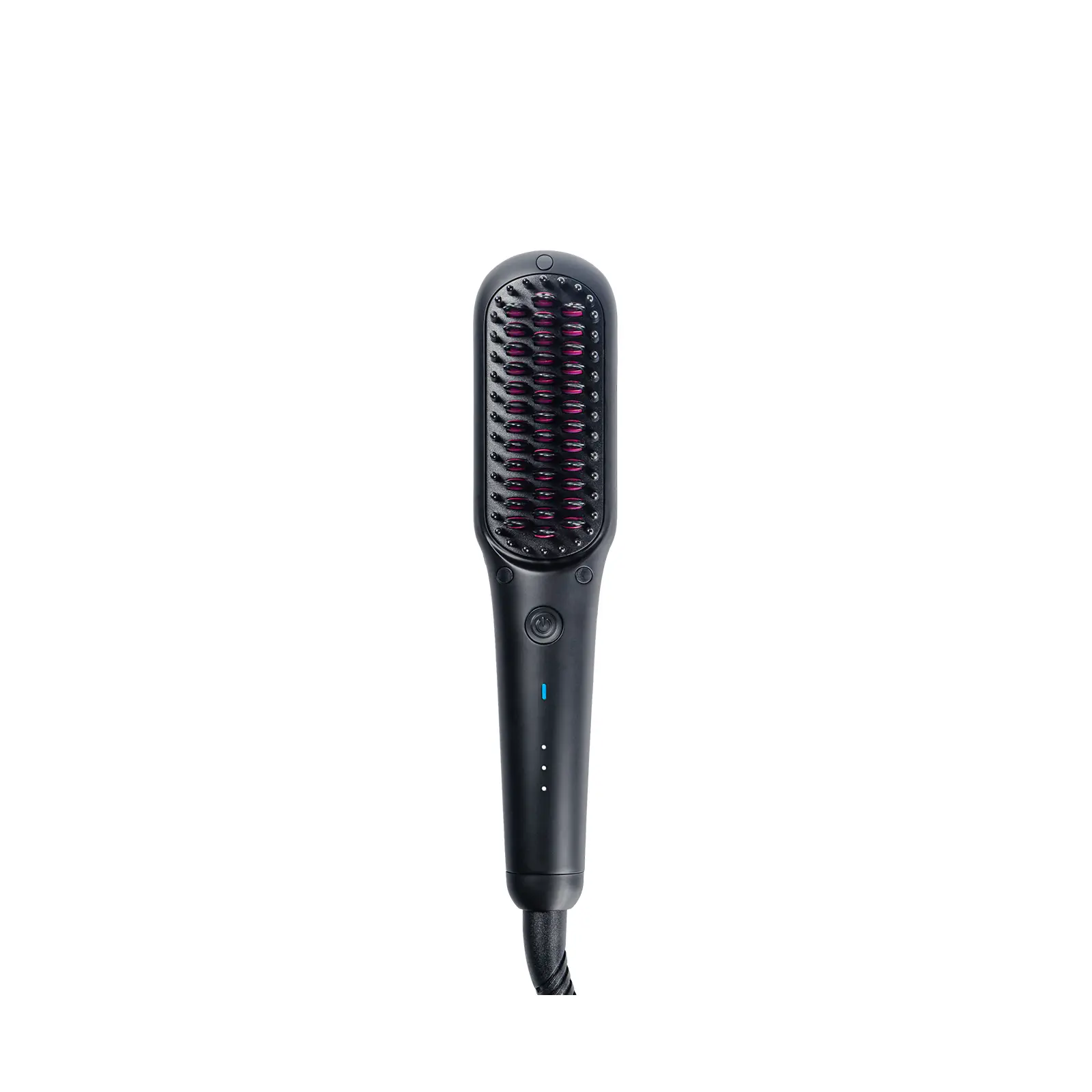TYMO iONIC MINI Thermal Brush - Lightweight Hair Straightener with Comfortable Handle, Curling Function for Silky Straight Hair, Professional Styling Tool, Hair Straighteners