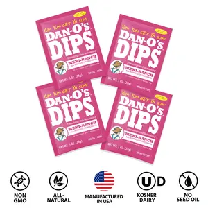 Dan-O's Dips Mexi-Ranch - 4 Pack (1 oz each)
