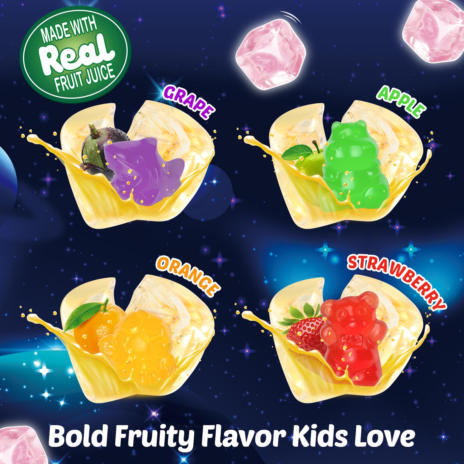 Amos-Peelerz Mystery Cube Gummy candy Peel and reveal Fruity snack Surprise inside Kid favorite Sweet fun exotic exotic snacks crystal candy