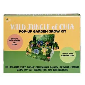 Kids Interactive Chia Grow Kit | Jungle Characters