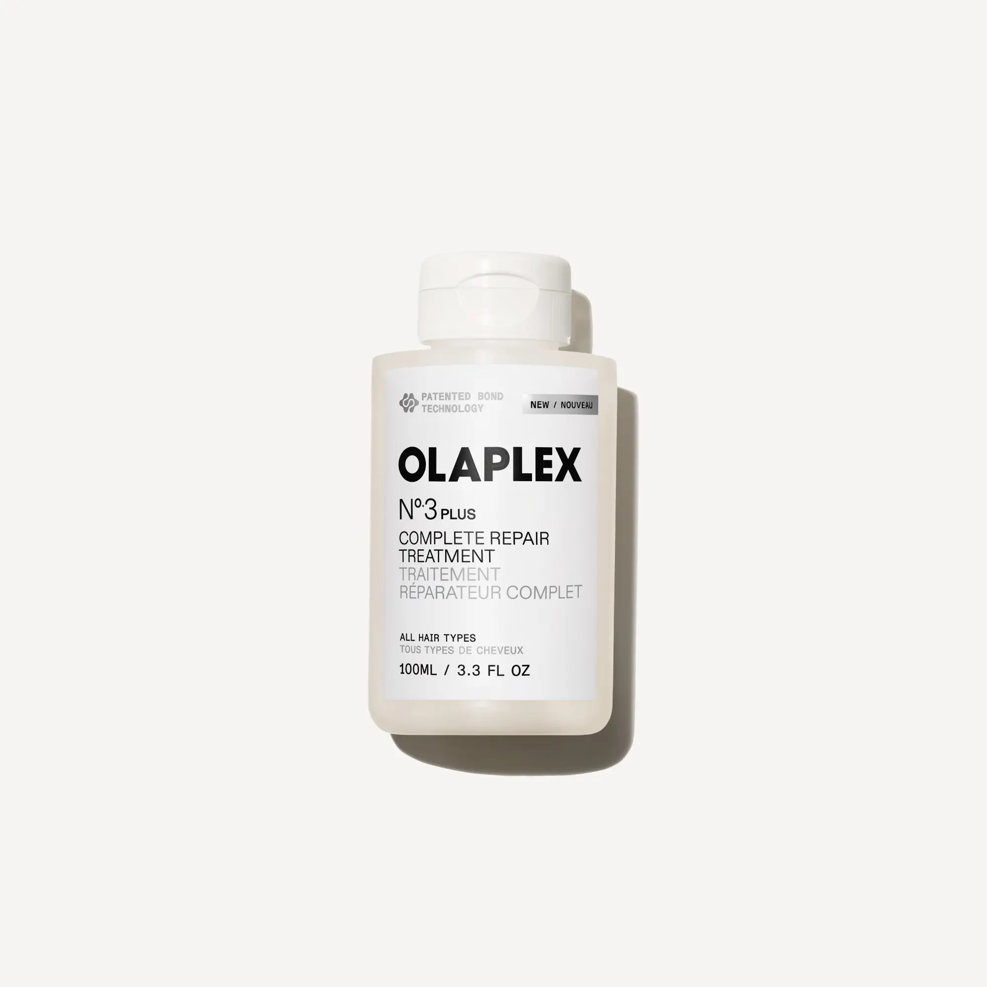 OLAPLEX N°.3PLUS Complete Repair Treatment - Hair Damage Repair Treatment for Immediately Stronger, Softer Hair - Vegan & Cruelty-Free Formula - 100ml