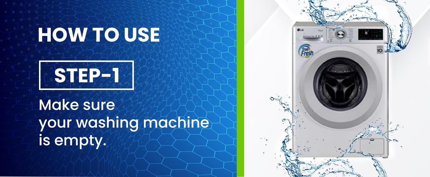 True Fresh Washing Machine Cleaner Tablets, 15 Solid Deep Cleaning Tablets, Cleans All Washers Machines Including HE Front Loader Top Loader True Fresh Washing Machine Cleaner Tablets, 15 Solid Deep Cleaning Tablets, Cleans All Washers Machines Including HE Front Loader Top Loader