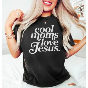 Inspirational Faithful Mother TShirt Praying Mama Gift for Moms