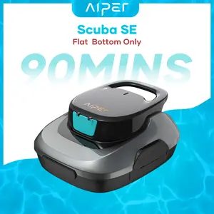 AIPER Cordless Robotic Pool Cleaner,  Lasts up to 90 Mins, Ideal for Above Ground Pools, Self-Parking，Automatic Brush #smartlivinges