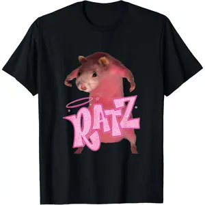 100% CottonRatz Funny Pink Mouse Rat T-Shirt