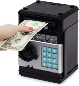 2026 Teach Kids the Joy of Saving with This Cartoon Electronic ATM Piggy Bank – Features a Password-Protected Lock, Auto-Roll Paper Money Slot, and Coin Storage, Making It a Fun and Educational Gift for Young Savers