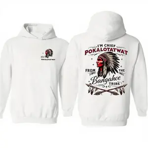 Indigenous Native America Shirt, Unisex Sweater Pullover Tee, Chief Pokalotatwat From The Tribe Hoodie