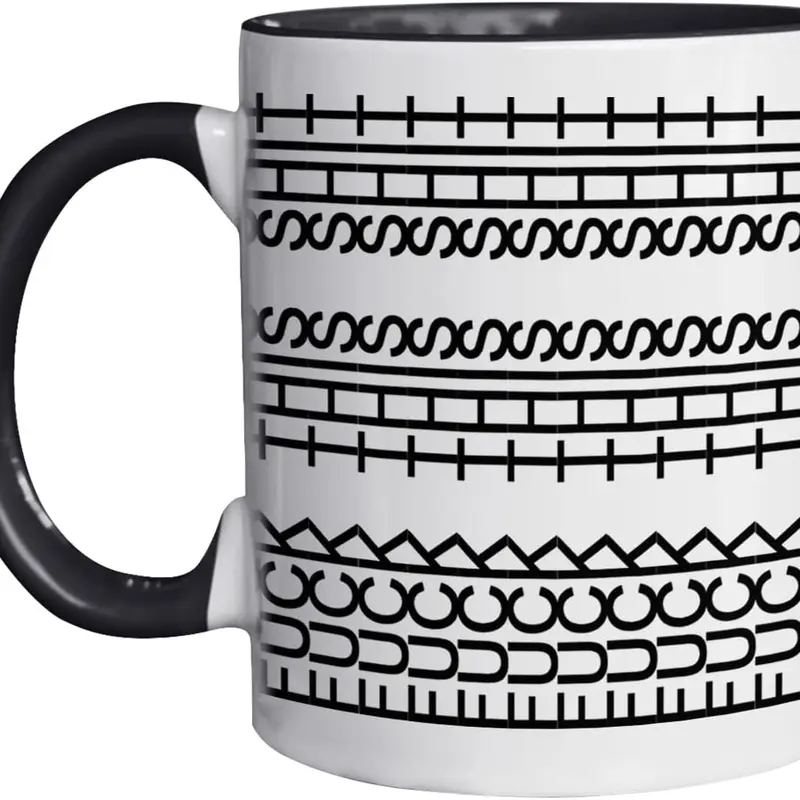 Hidden Message Coffee Mug Funny Gag Gift Ceramic Tea Cup for Friends Family Office Colleagues Party 11oz High-Quality Dishwasher Safe Microwave Friendly Drinkware Printed