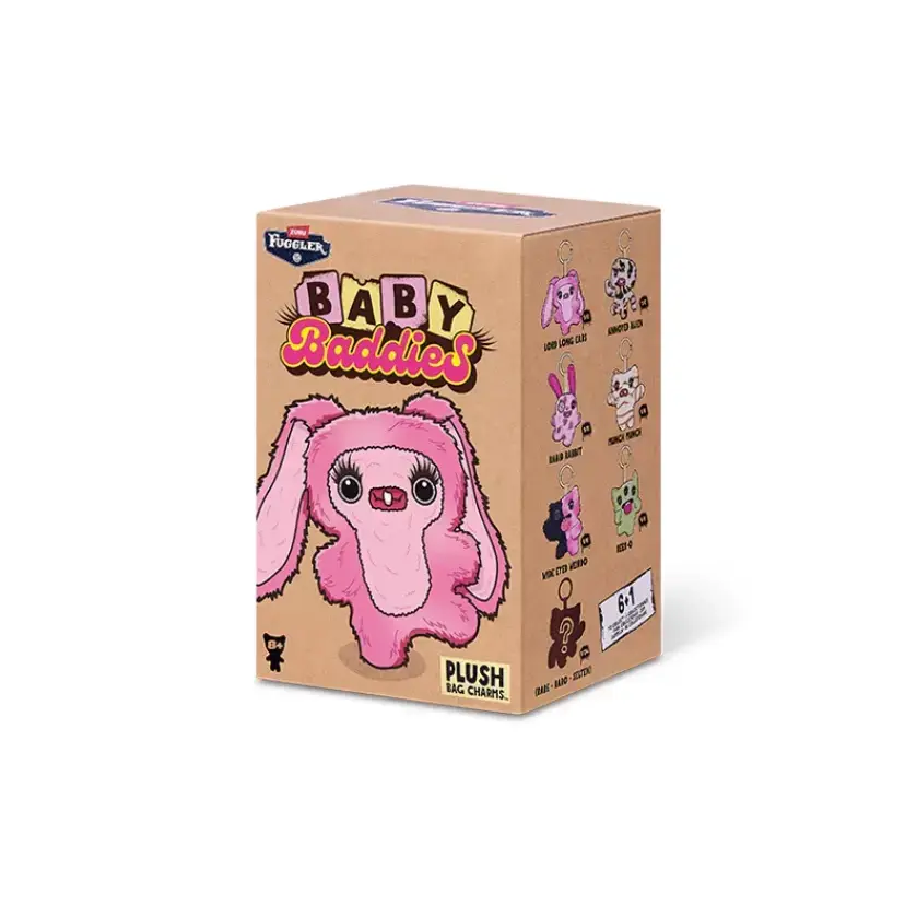 1739. FUGGLER Baby Baddies Series Plush Blind Box