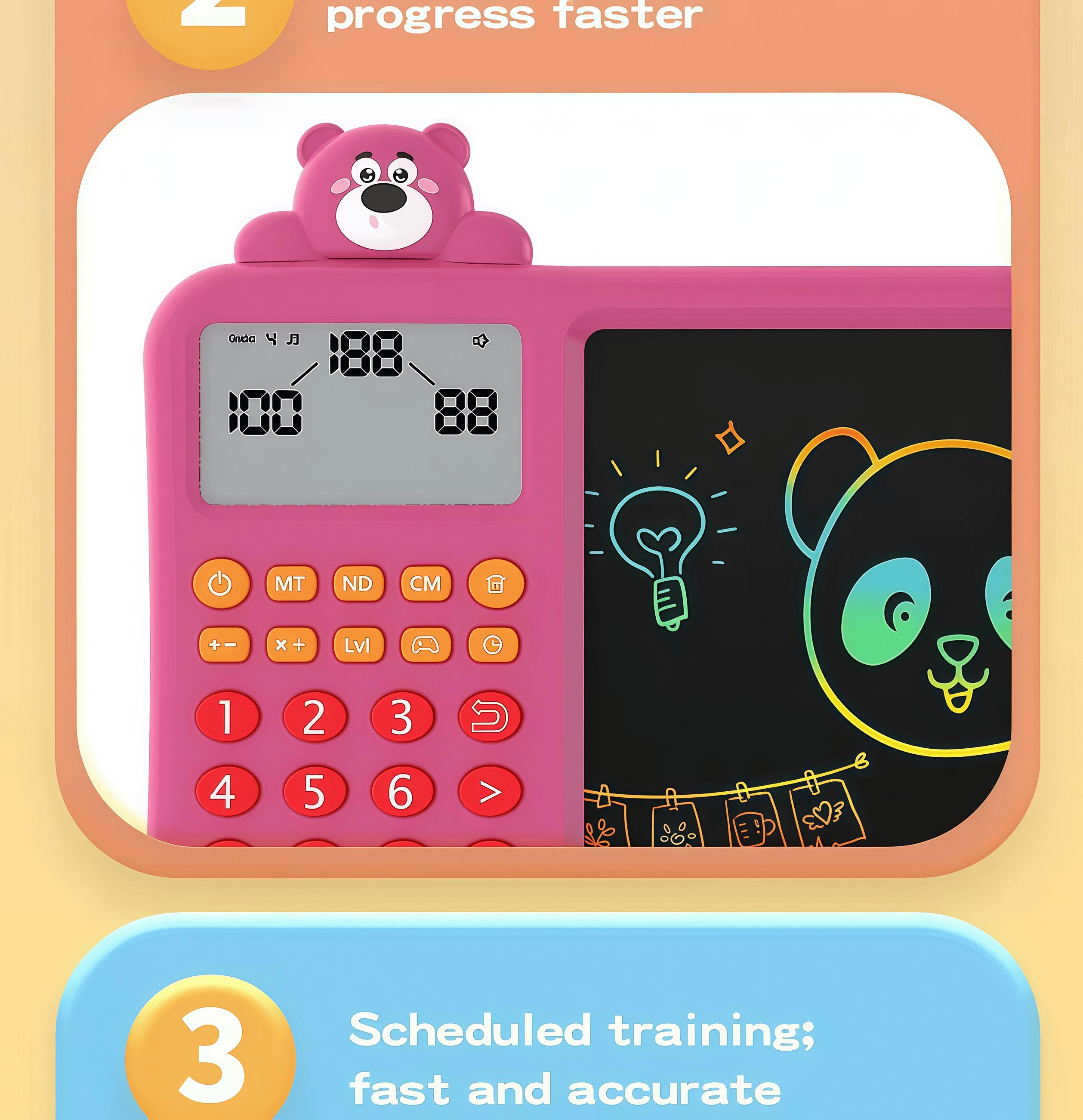 Interactive STEM Math Toy for Kids | Fun Electronic Learning Game to Build Thinking & Calculation Skills | Perfect Educational Gift for Home or Travel