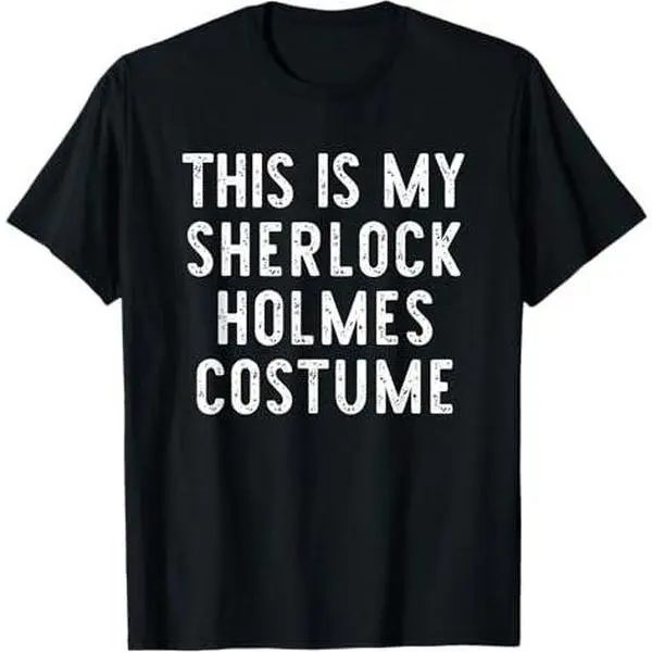 This Is My Sherlock Holmes Halloween Costume Easy Detective T-Shirt