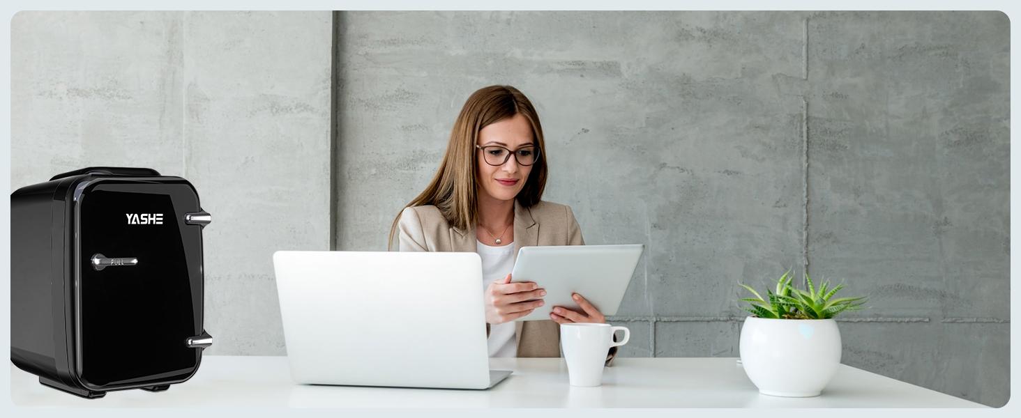 YASHE Mini Fridge/7 colours, 4 Liter/6 Cans Small Refrigerator for Skincare, 110V AC/ 12V DC Thermoelectric Cooler and Warmer for Bedroom, Office, Dorm, Car, Black mini fridge YASHE Mini Fridge/7 colours, 4 Liter/6 Cans Small Refrigerator for Skincare, 110V AC/ 12V DC Thermoelectric Cooler and Warmer for Bedroom, Office, Dorm, Car, Black mini fridge