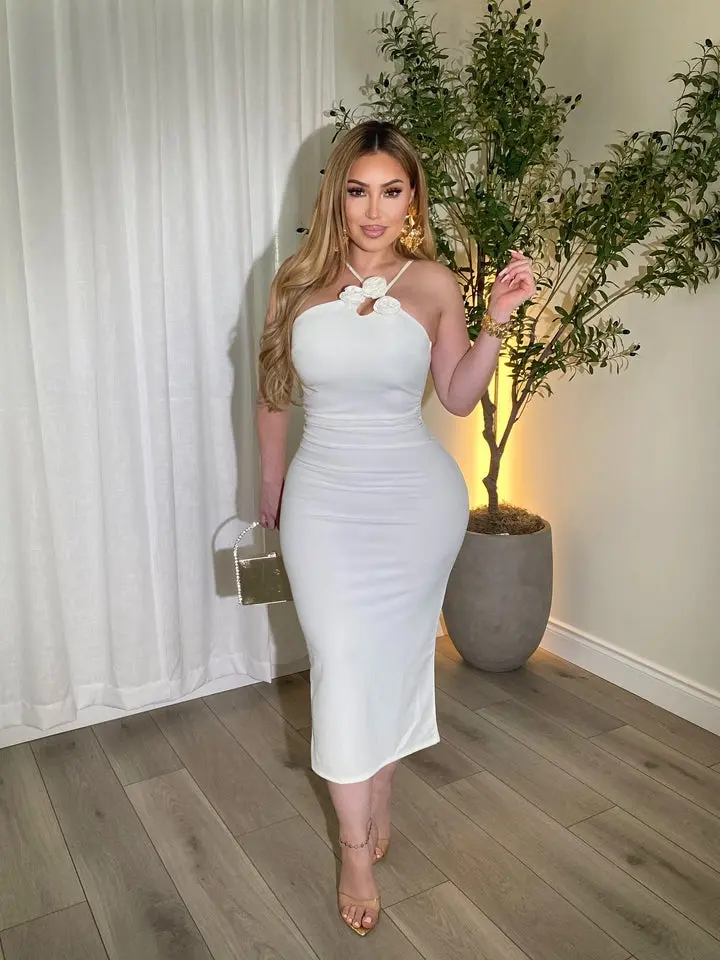 mara hoffman white embroidered dress SALE 80% OFF - Mara Hoffman main image 1