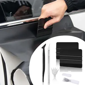 9 PCS Window Tint Kit - Professional Automobile Window Tint Tools and Vinyl Wrap Tool Kit, Car Wrap Kit With Squeegee For Vinyl