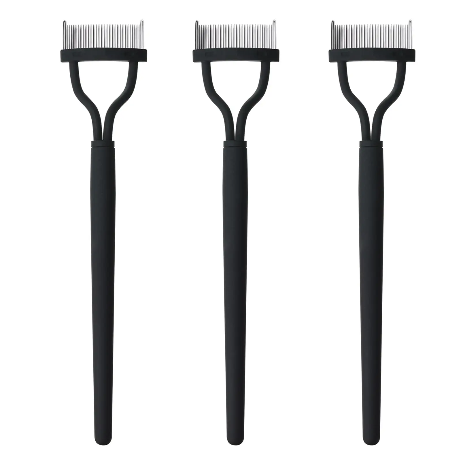 3Pcs Metal Eyelash Comb Lash Separator Mascara Definer