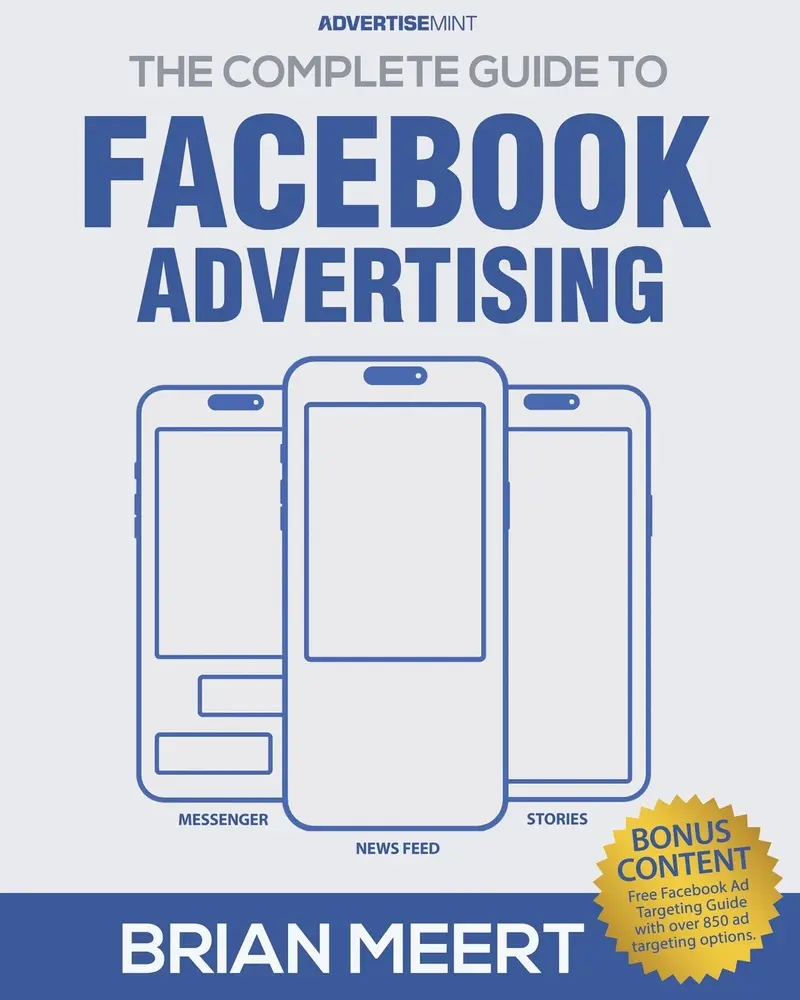 Used Book - The Complete Guide to Facebook Advertising (344 Pages, Paperback) by Brian Meert - English Digital Marketing Social Media Tutorials, Used Like New